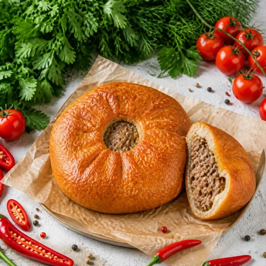 Беляш с говядиной