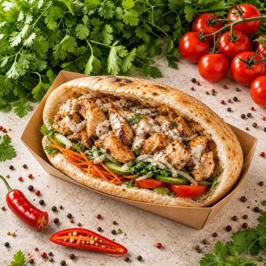 Донар с курицей