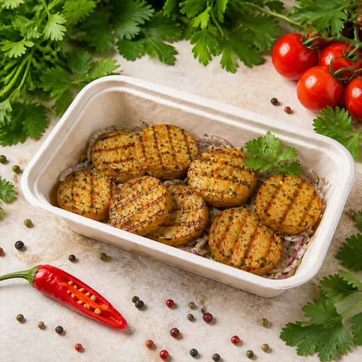 Картофель на мангале