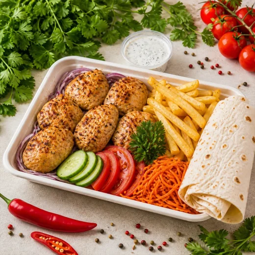 Комбо обед с куриной грудкой
