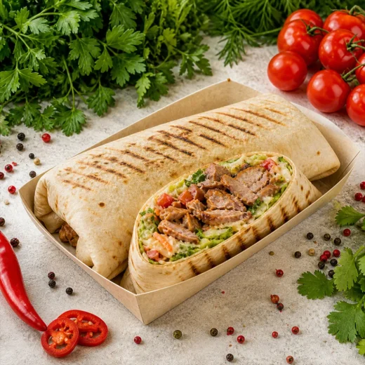 Шаурма х2 со свининой