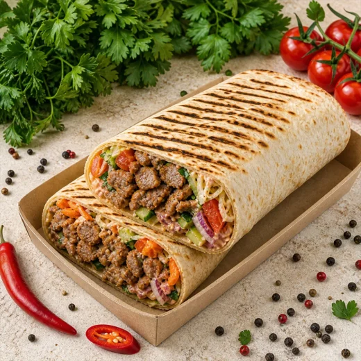 Шаурма х3 со свининой