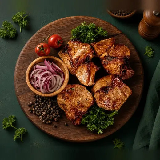 Шашлык из свиной шейки