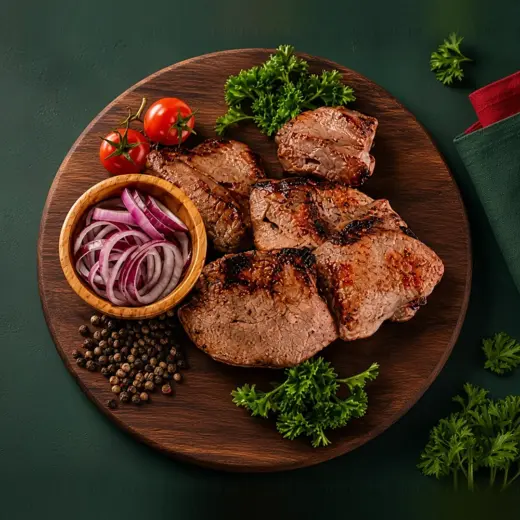 Шашлык из свиной корейки