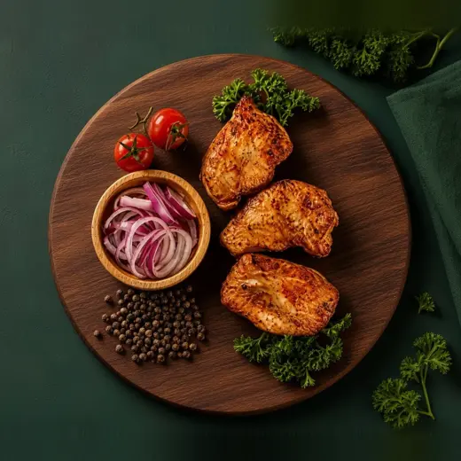 Шашлык из куриного филе