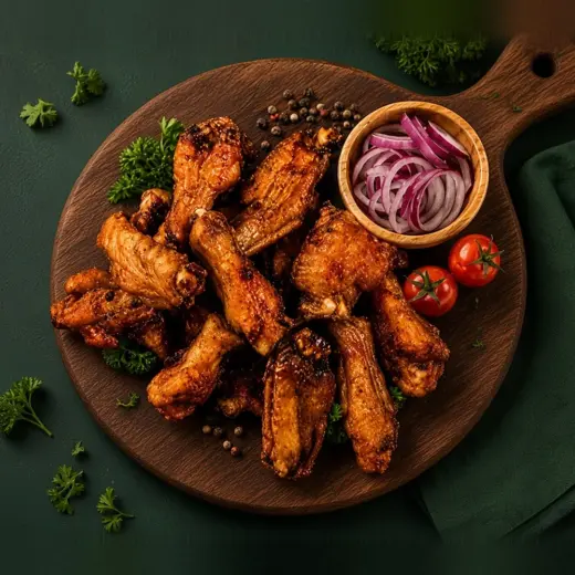 Шашлык из куриных крыльев