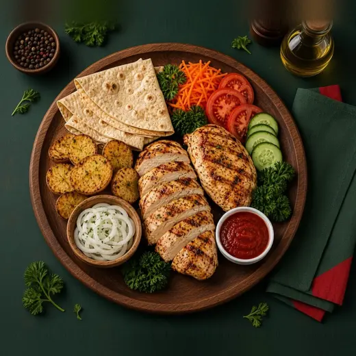 Комбо обед с куриной грудкой